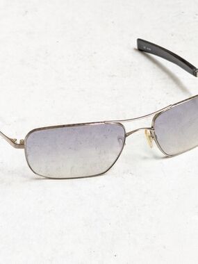 Chrome Hearts Skysaw I Sunglasses Blue Gradient Cross Sterling Silver Aviator